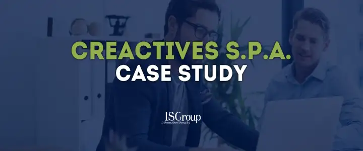 Web Application Penetration Test and ISMS Support for Creactives S.p.A.