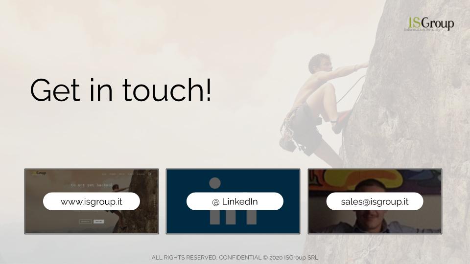 Partner presentation slide